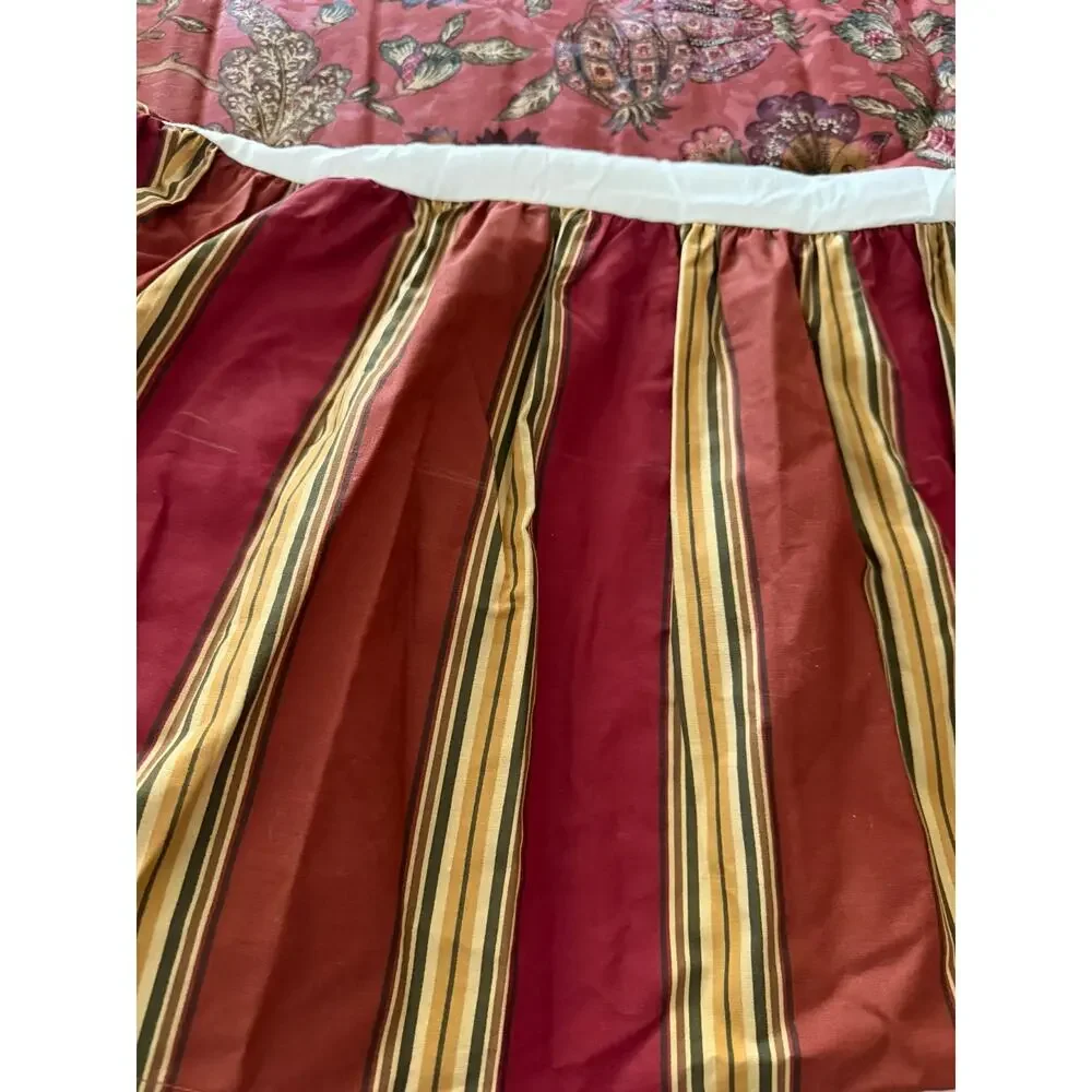Raymond Waites Studio King Comforter Set Monkey Tropical Botanical Floral 4-Pc